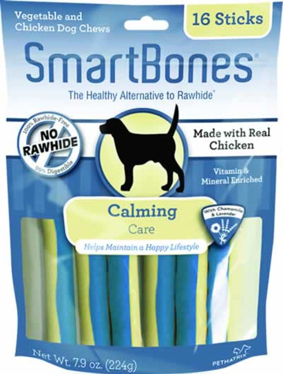 PetMatrix SmartBones Calming Care Chicken Chew Dog Treat 16 pack