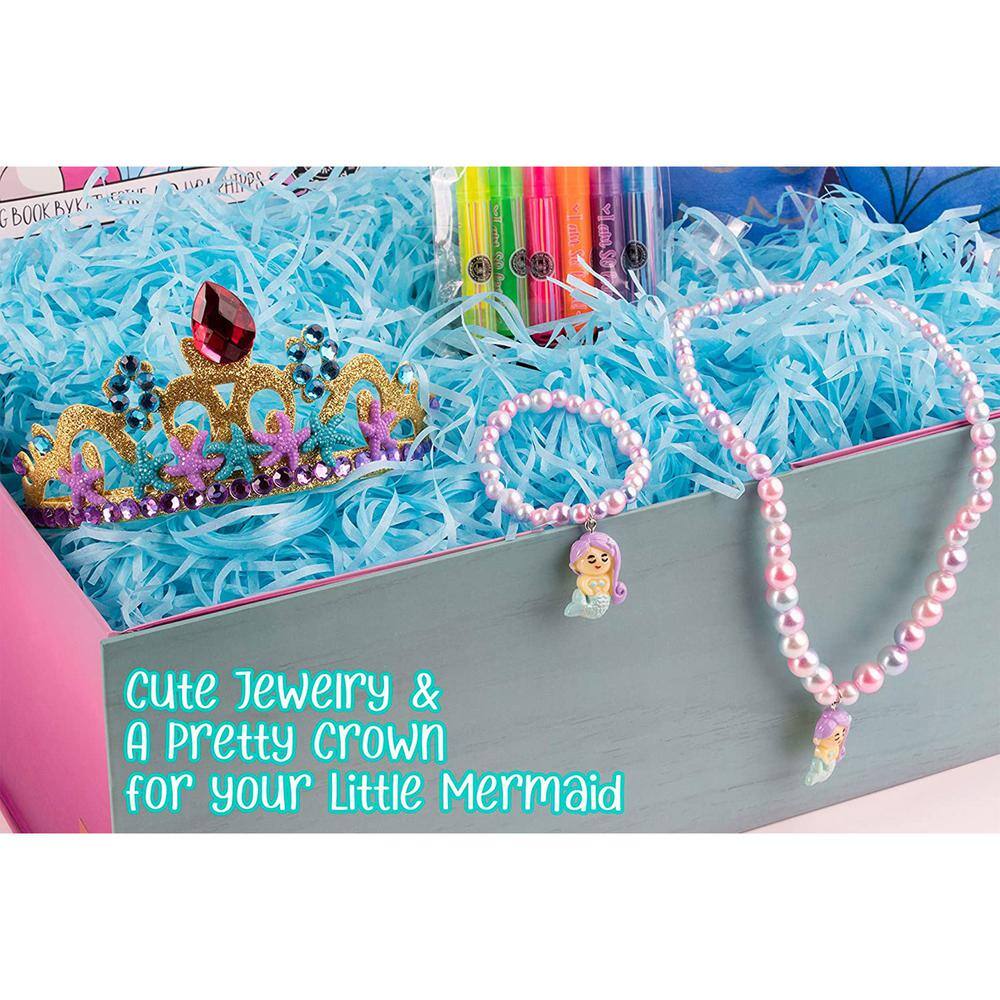 THE MEMORY BUILDING COMPANY Large Mermaid Surprise Box for Kids Ages 6 and Up GB 002