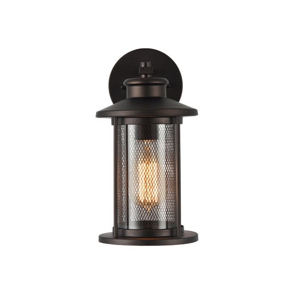 Crichton 1-light Oil Rubbed Bronze Outdoor Wall Lantern Shopping - The Best Deals on Outdoor Wall Lanterns | 22643265