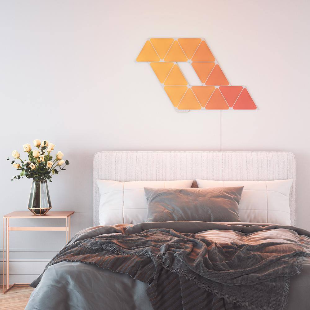 Nanoleaf Shapes-Triangles Smarter Kit NL47-7003TW-7PK