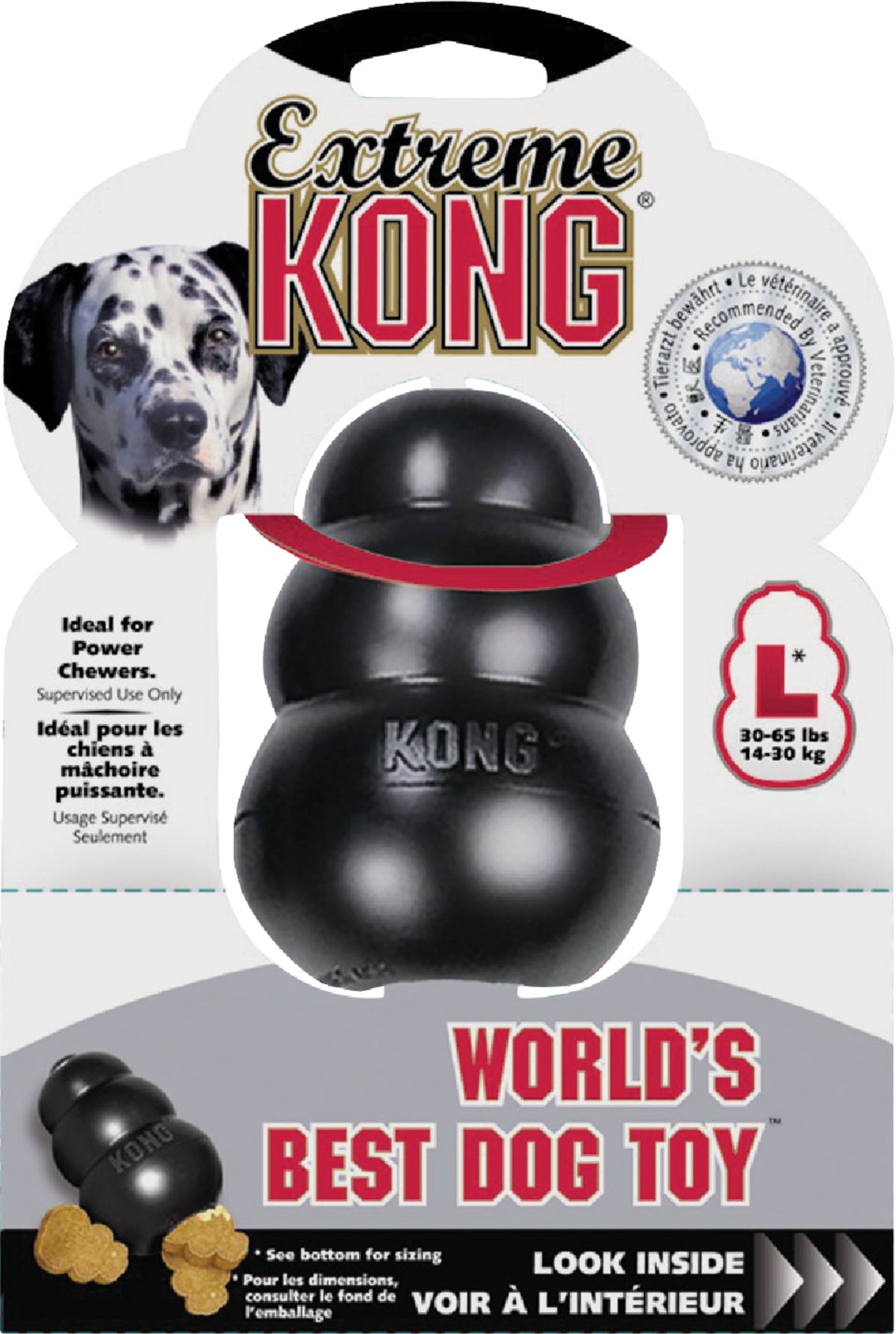 Classic Kong Rubber Dog Toy - Large