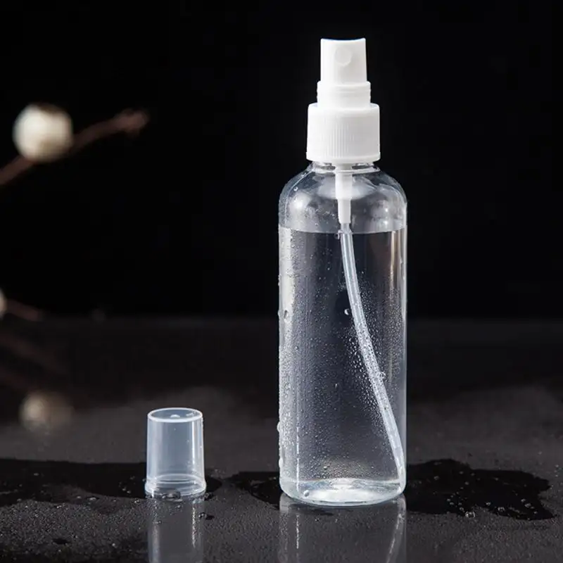 30 200ml Portable Plastic Spray Bottle Transparent Makeup Moisture Atomizer Pot Fine Mist Sprayer Garden Plant Watering Tools