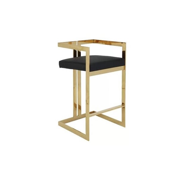 Harvey Stool with Black Seat (set of 4) - 34.25