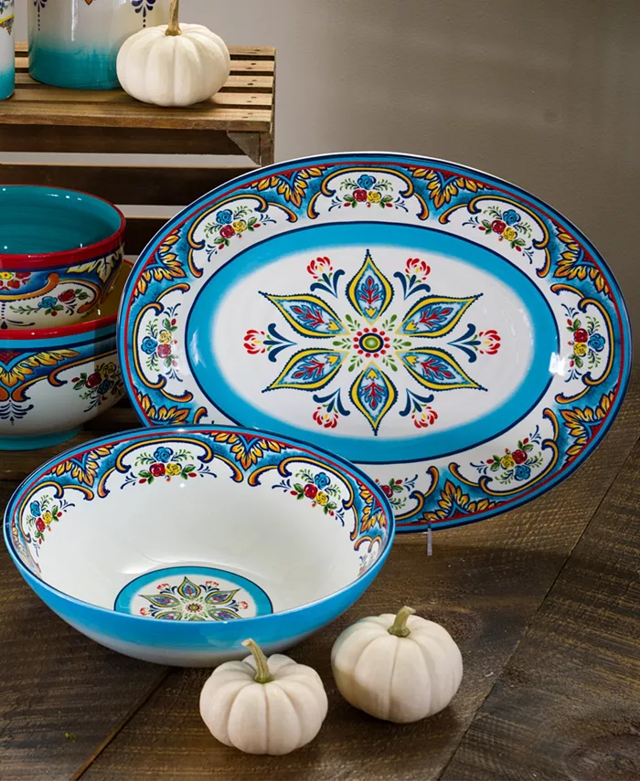 Euro Ceramica Zanzibar Dinnerware Collection