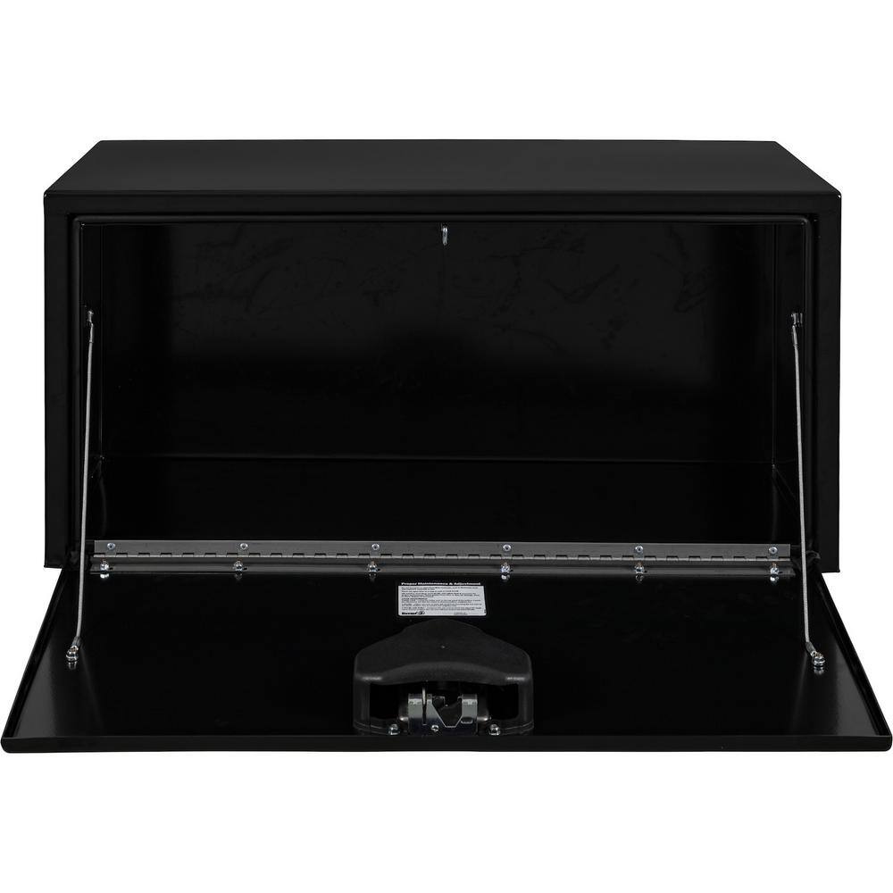 Buyers Products Company 18 in. x 18 in. x 36 in. Gloss Black Steel Underbody Truck Tool Box 1702105