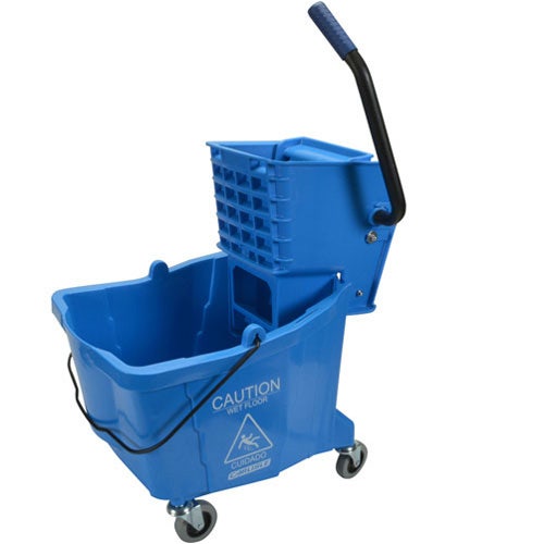 AllPoints 159-1095 35 Qt. Mop Bucket and Wringer， Blue