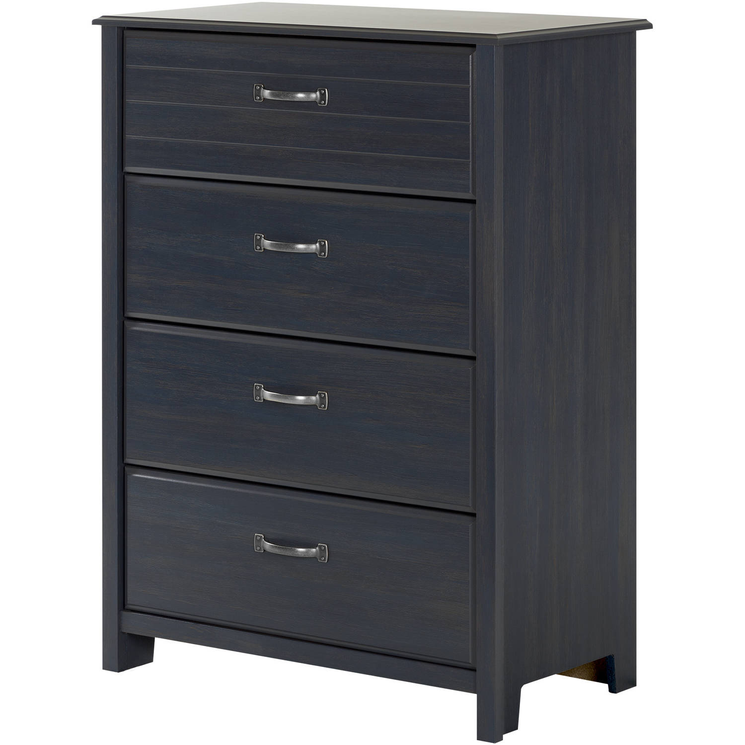 South Shore Ulysses 4-Drawer Chest, Blueberry