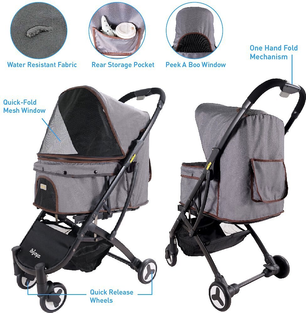 ibiyaya Light Weight Dog and Cat Stroller