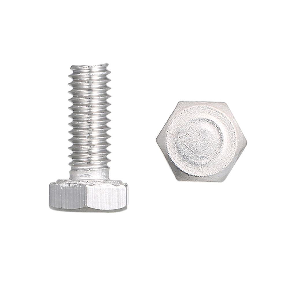 Din933 304 Stainless Steel Outer Hexagon Screw M-4*10  M4x12