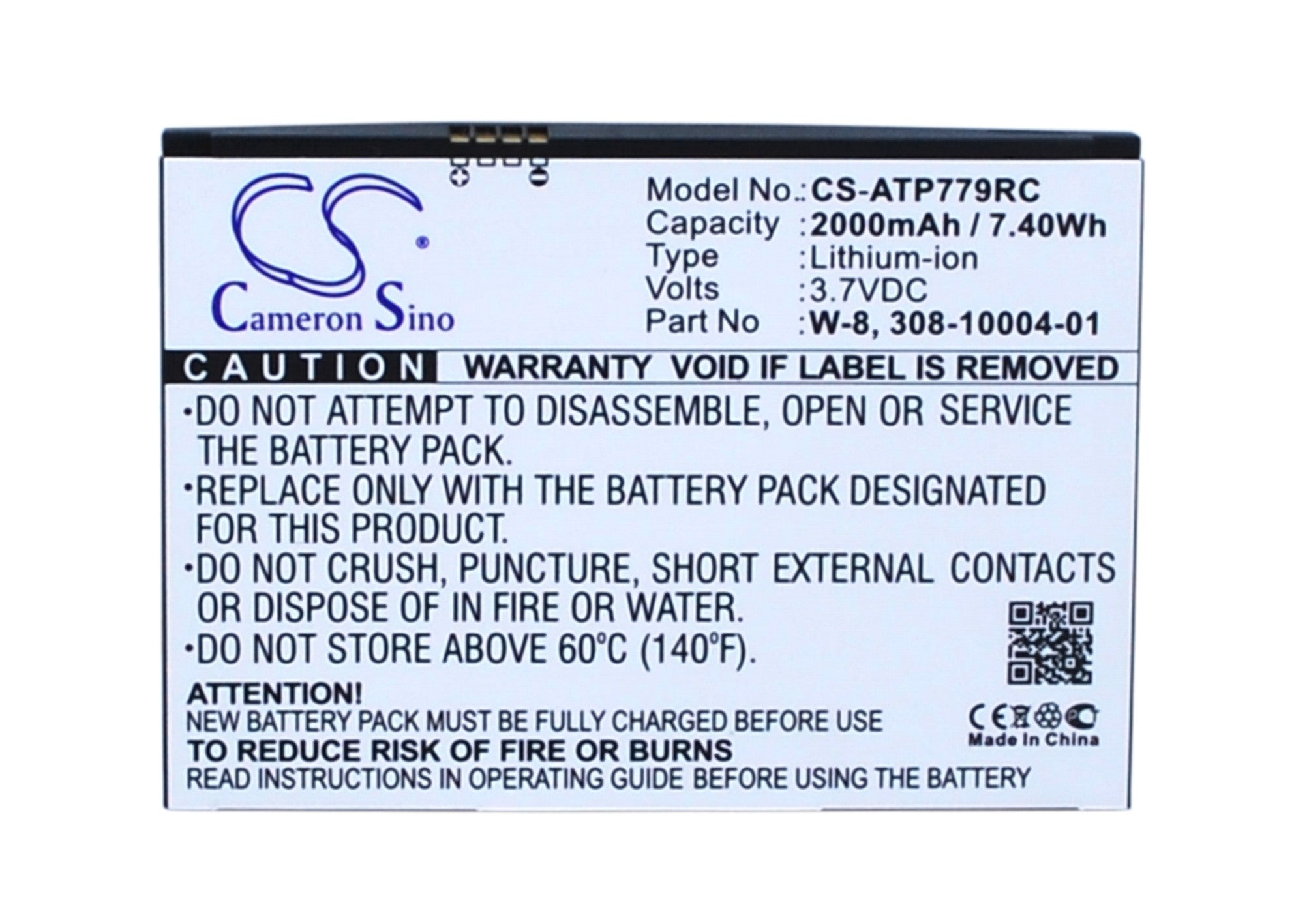 Boostmobile AC779S AirCard 779S AirCard 77 2000mAh Replacement Battery BatteryClerkcom Hotspot