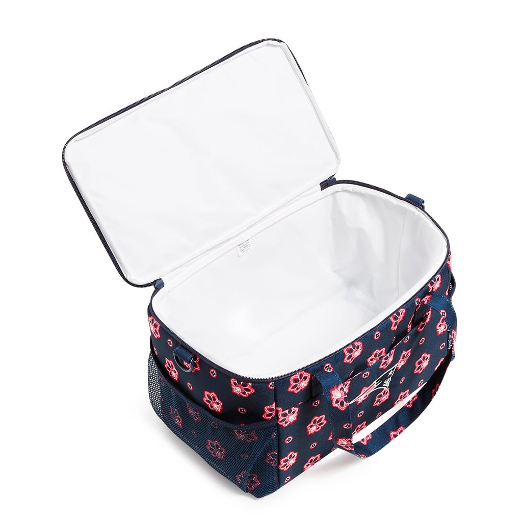 Vera Bradley  NFL ReActive Cooler in New England Patriots Bandana