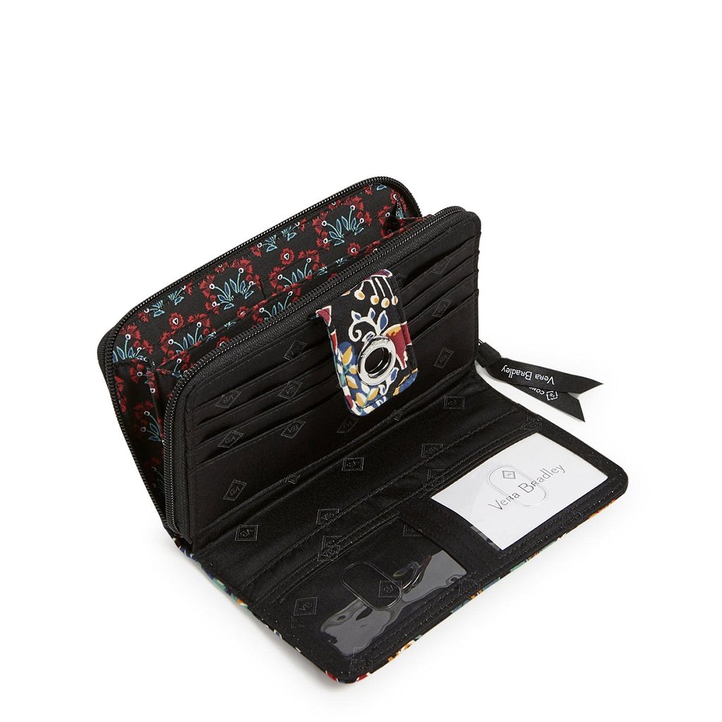 Vera Bradley  RFID Turnlock Wallet in Enchantment