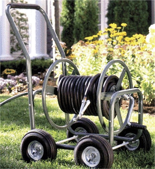 TrueTemper Metal Hose Reel Cart