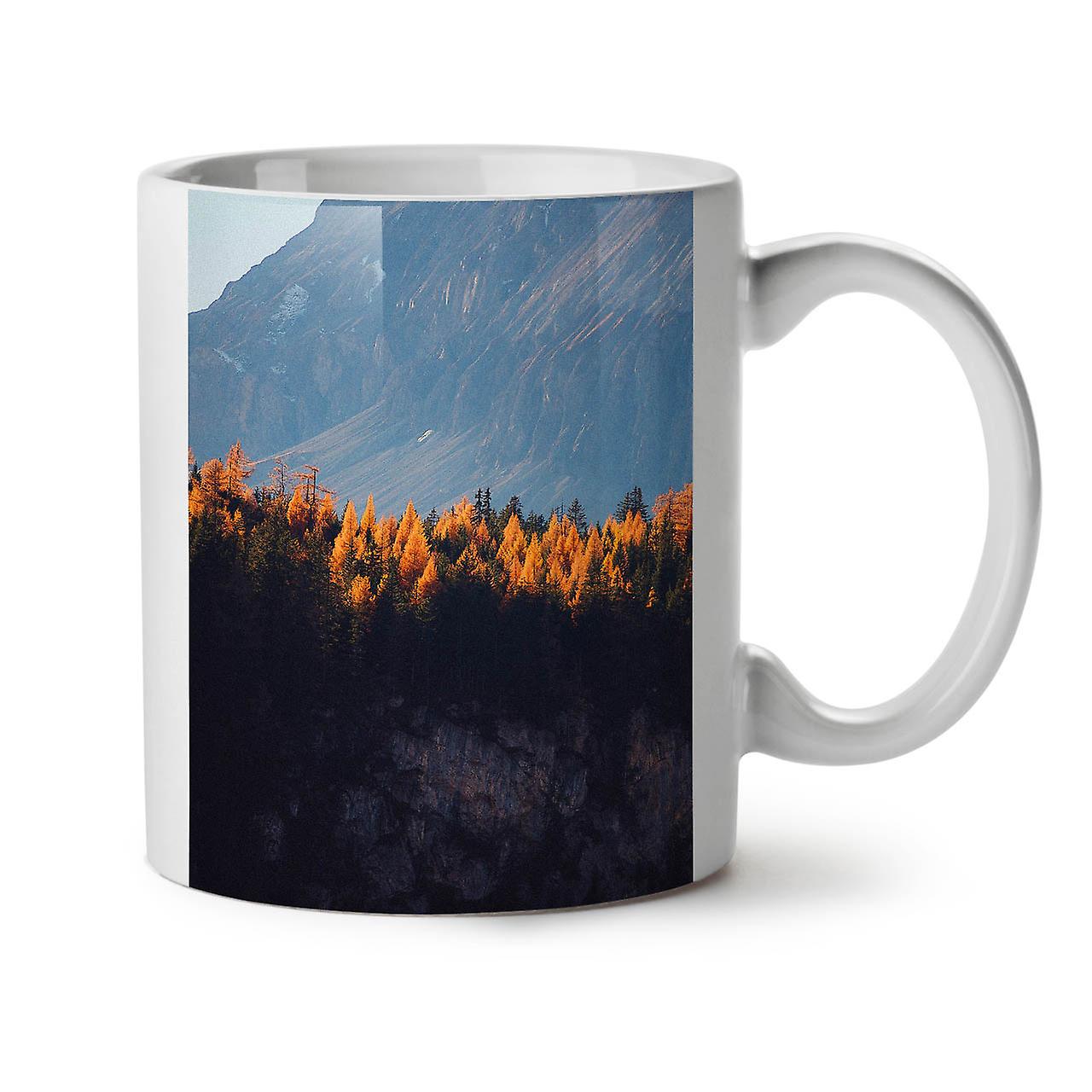 Forest Mountain Nature NEW White Tea Coffee Ceramic Mug 11 oz | Wellcoda