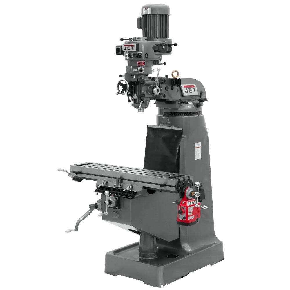 JTM-1， Mill with X-Axis Powerfeed ;