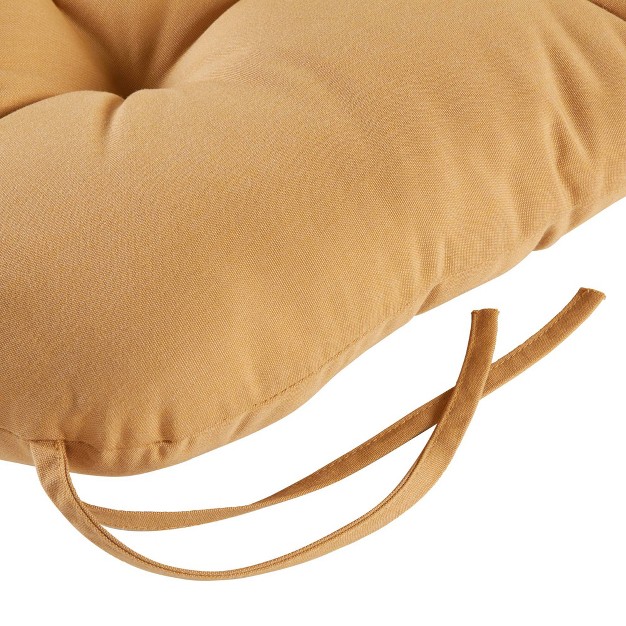 Solid Outdoor Chair Cushion