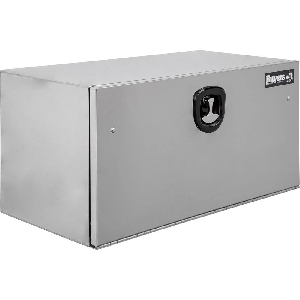 Buyers Products Company 18 in. x 18 in. x 36 in. Stainless Steel Underbody Truck Tool Box with Stainless Steel Door 1702655