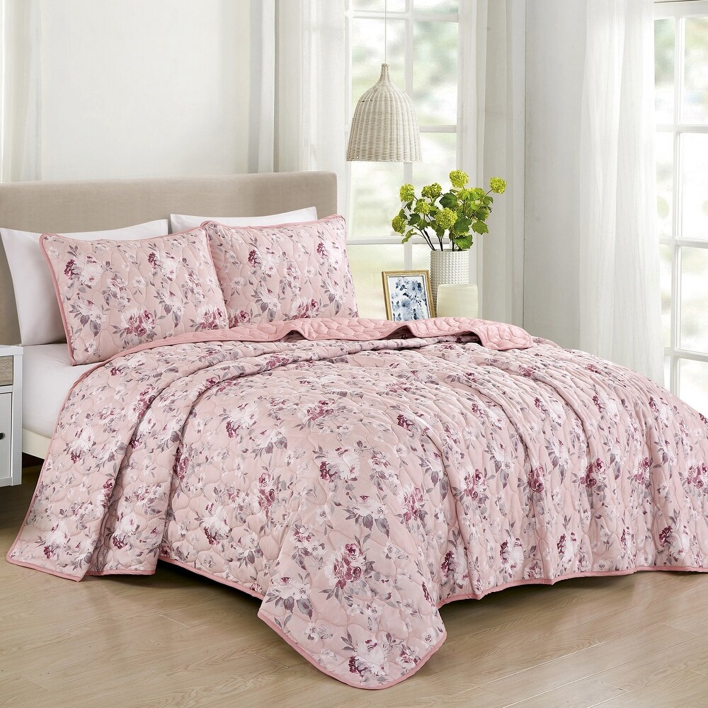 Shatex 3 Piece  Season Bedding Queen size Comforter Set  Ultra Soft Polyester Elegant Bedding Comforters