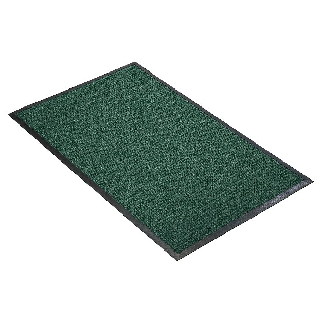 Hunter Green Solid Doormat 3 x27 x4 x27 Hometrax