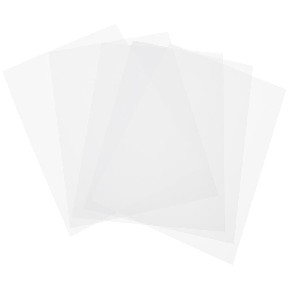 10pcs Shrink Film Semitransparent Frosted Heat Shrinkable Handpainted Diy Sheet 0.2mm 2029#