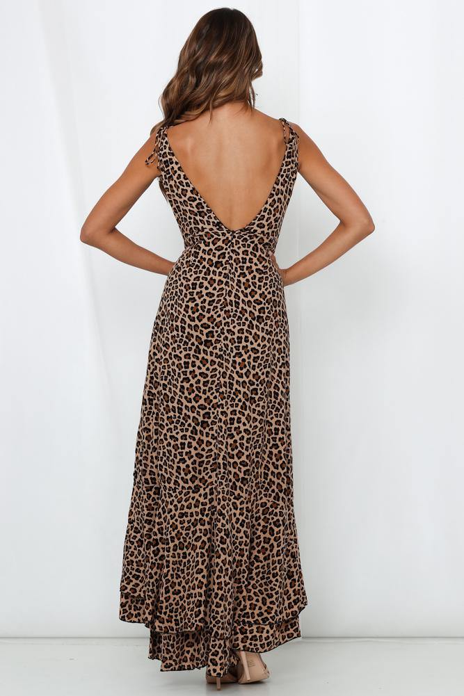 Night Watch Maxi Dress Mocha