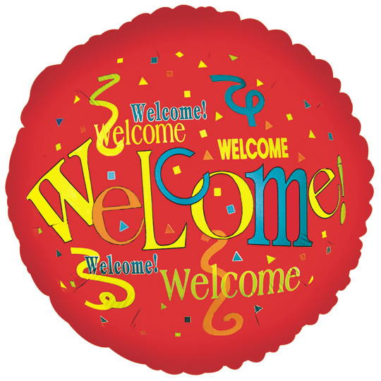 Cti Industries 17 Welcome Mylar Balloon