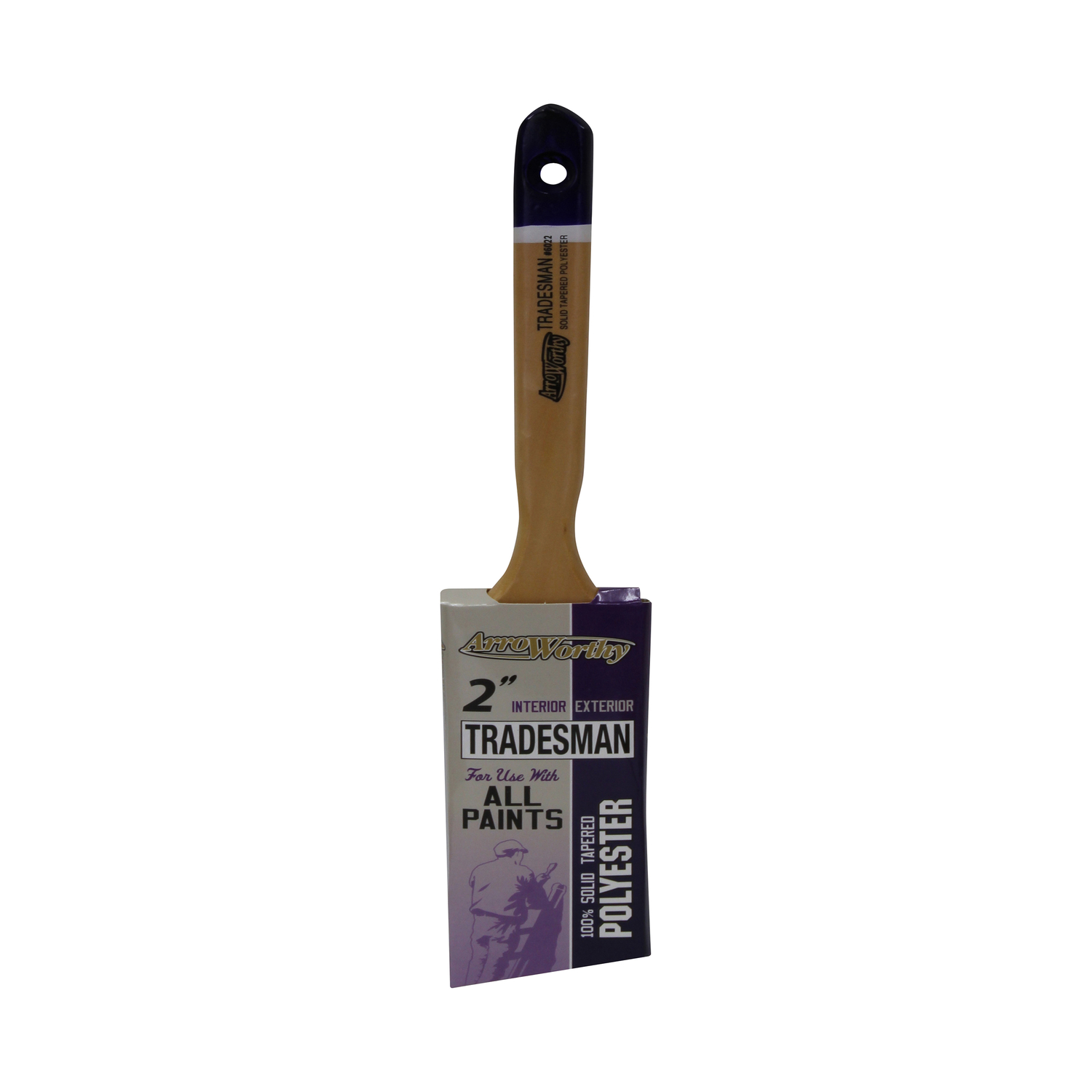 ArroWorthy Tradesman 2 in. Angle Paint Brush