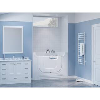 Universal Tubs HD Series 30 in. x 60 in. RD Walk-In Soaking Bathtub in White HD3060WCARWS