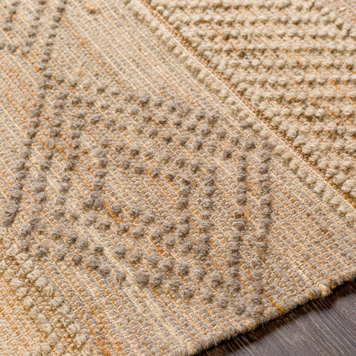 Preston  Modern Jute Tan Rug