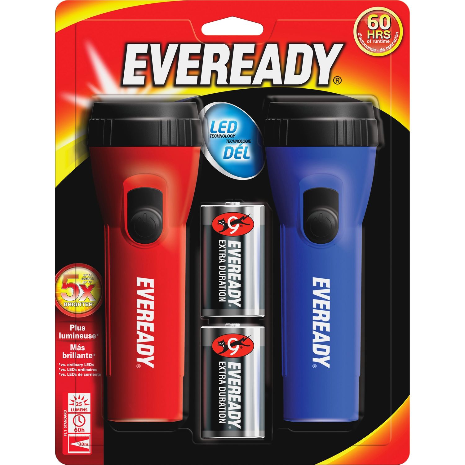 LED Economy Flashlight by Energizer Holdings， Inc EVEL152SCT