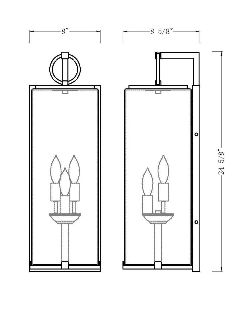 Z-Lite 593BBK