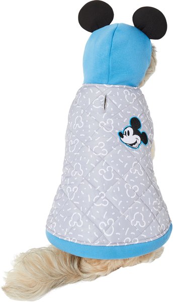 Disney  Lightweight Mickey Mouse Quilted Puffer Dog and Cat Coat