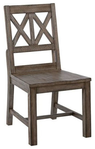 Kincaid Foundry Wood Side Chairs  Set of 2 59 061   Farmhouse   Dining Chairs   by Emma Mason  Houzz