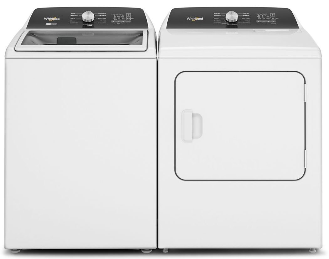 Whirlpool 7 Cu. Ft. White Moisture Sensing Gas Dryer With Steam