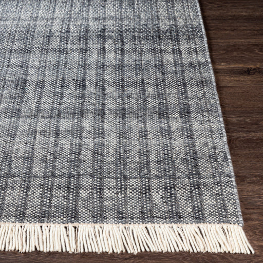 Reliance Solid  Wool Grey Rug