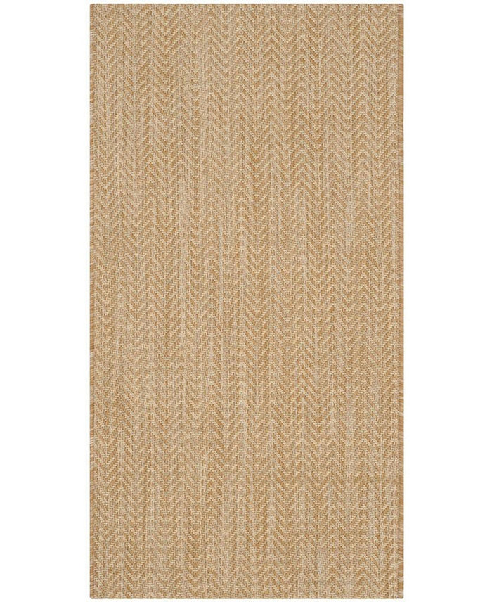 Safavieh Courtyard CY8022 Natural and Cream 2' x 3'7 Sisal Weave Outdoor Area Rug