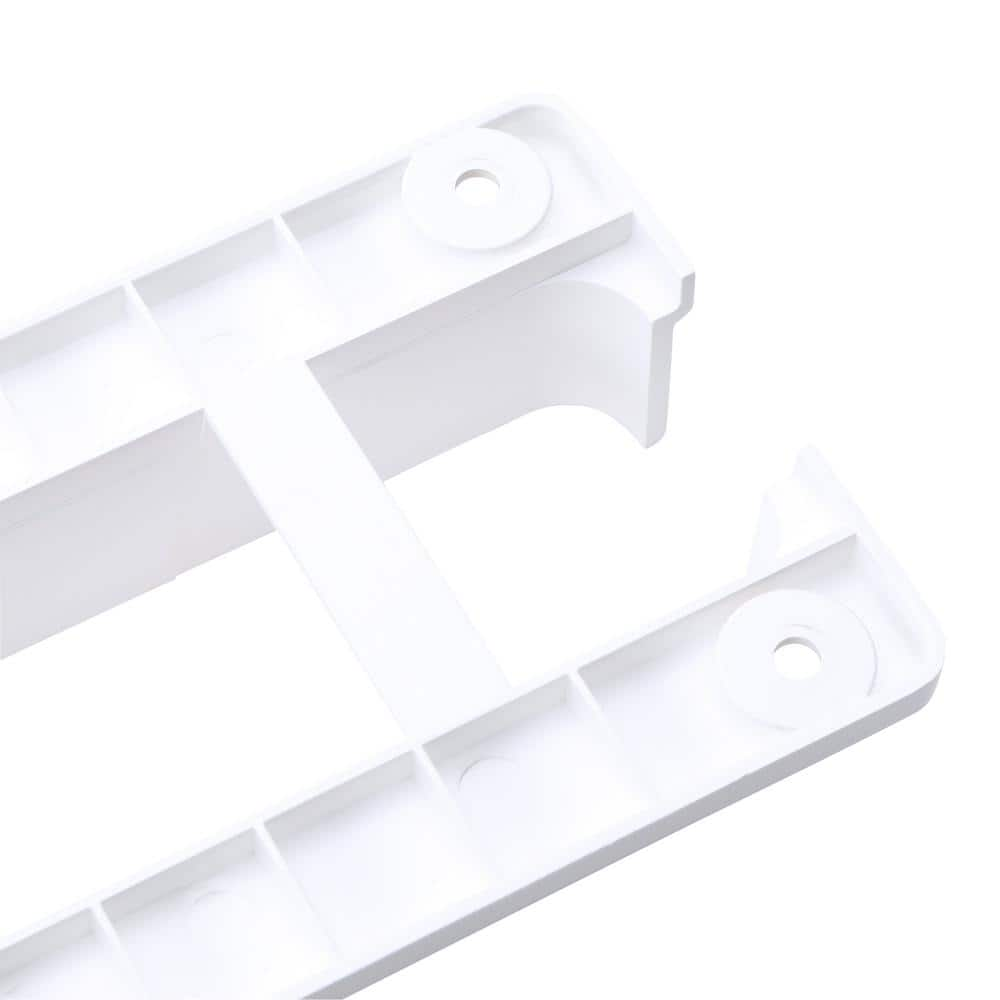 Barrette Outdoor Living Transition Bracket White for 1-3/4 in. x 7 in. Rail 73025552