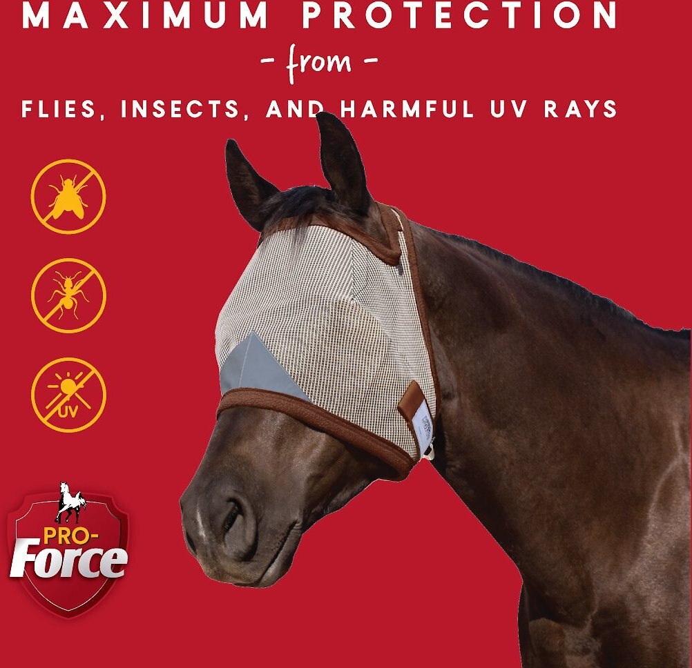 FORCE Pro-Force Equine Fly Horse Mask