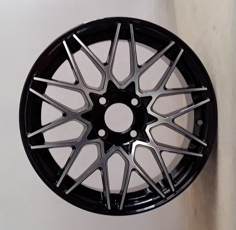 Black Machined Face Aftermarket oy Rims  18~22 inch 5x114/120 Passenger Car Wheels Multi Spoke