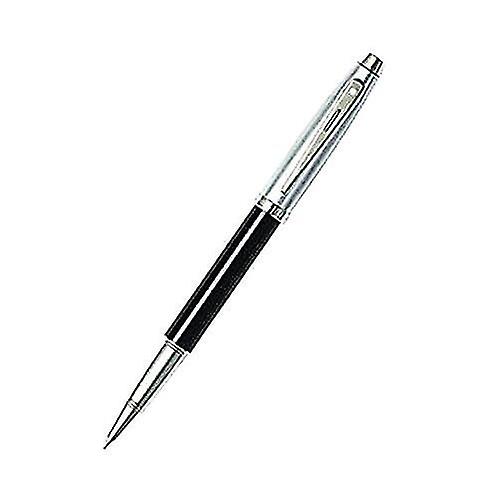 Sheaffer 100 Glossy Black/Chrome/Nickel Plated Pen (Rollerball)