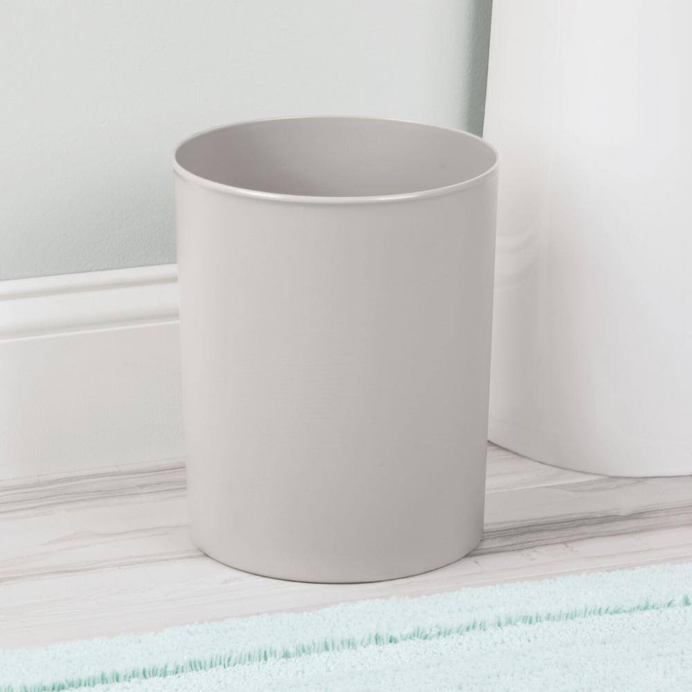 IDESIGN Franklin Solid Waste Can in Gray 19802