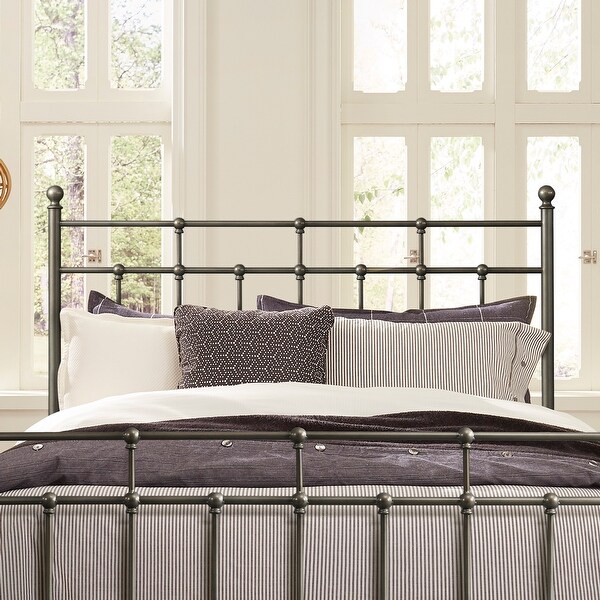 Hillsdale Furniture Providence Traditional Spindle Metal Headboard - - 9098434