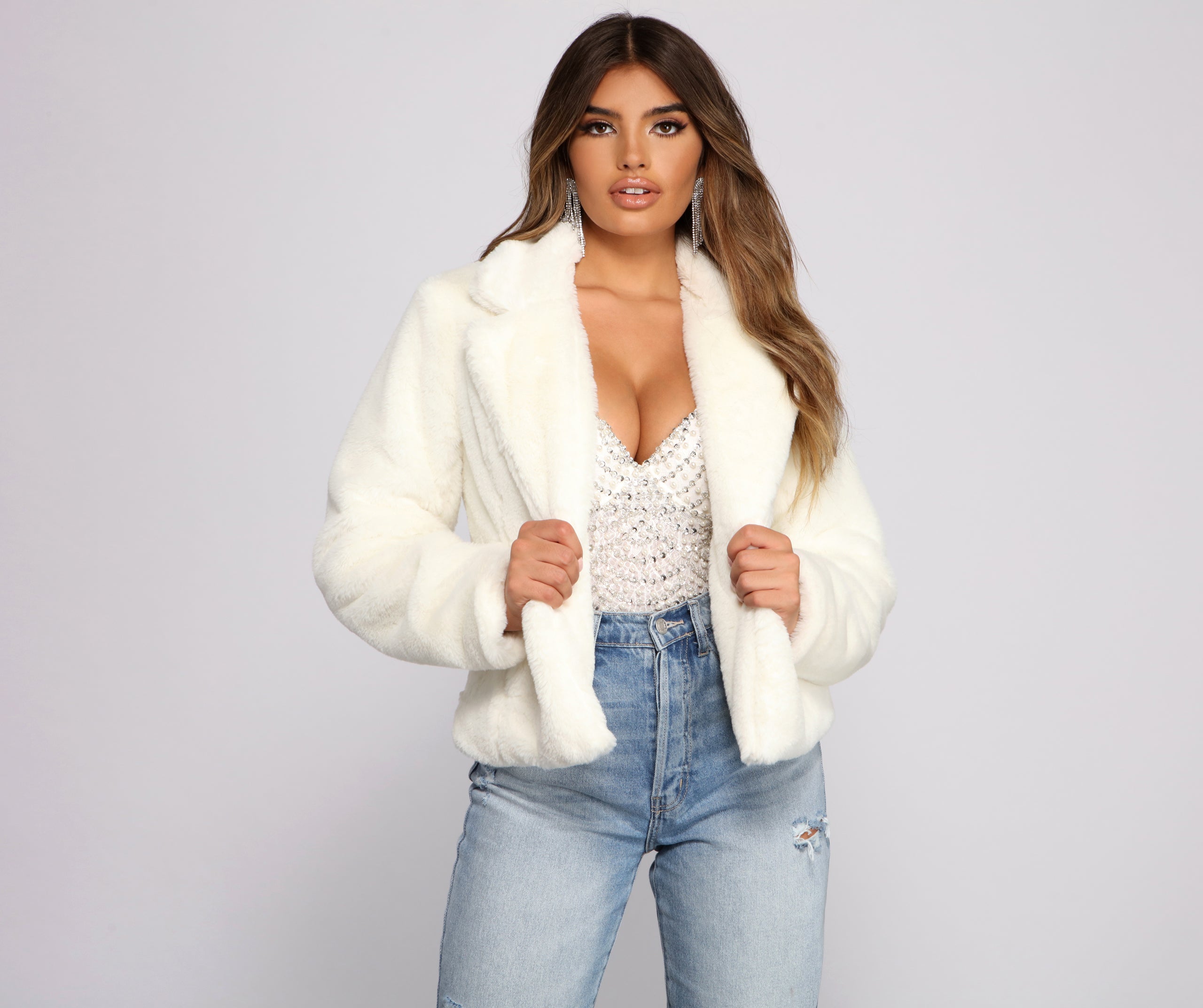 Cuddle Weather Faux Fur Jacket