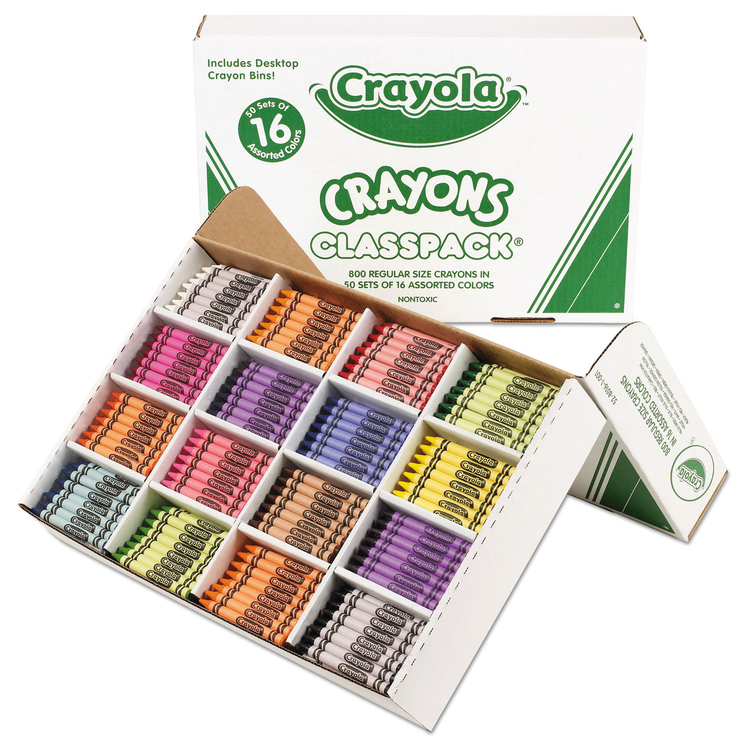 Classpack Regular Crayons by Crayolaandreg; CYO528016