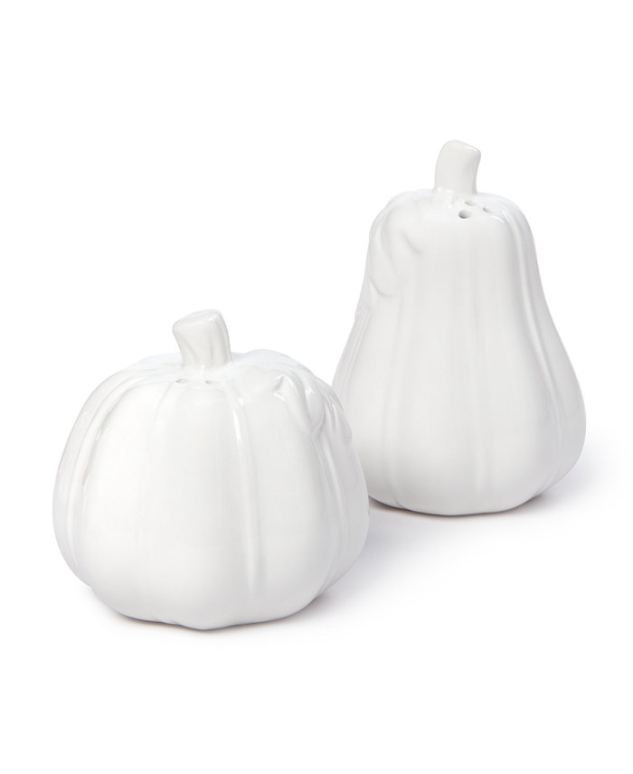 Charter Club Harvest Pumpkin Salt and Pepper Shakers