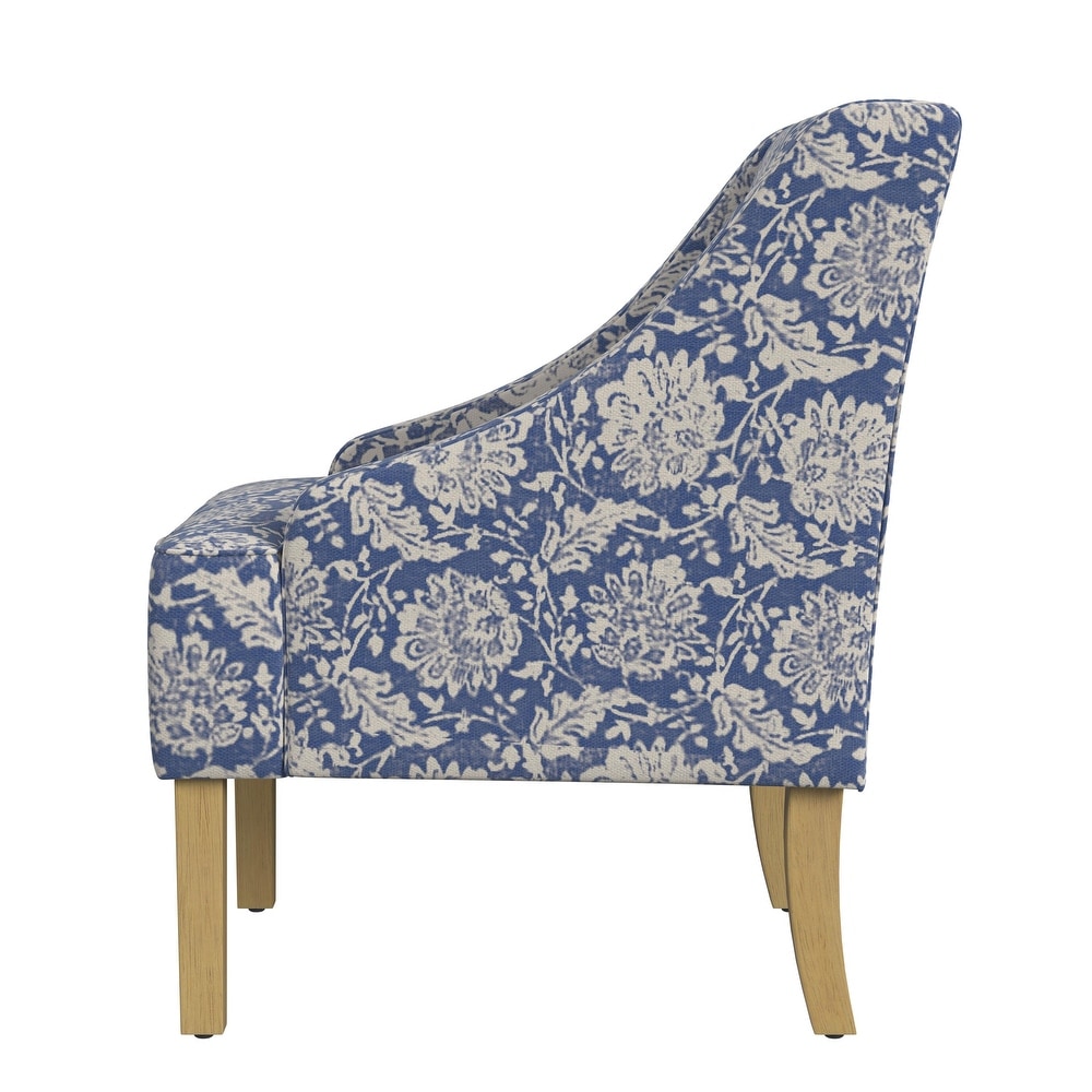 Porch   Den Holman Upholstered Swoop Arm Chair