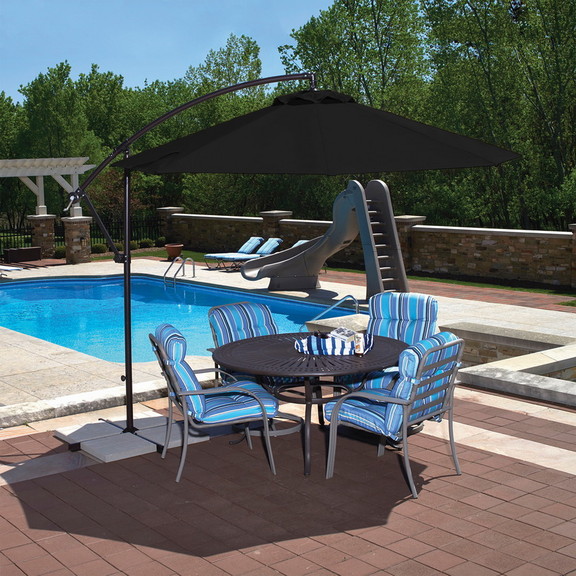 Island Umbrella NU6874 Santiago II 10 ft Octagon C...