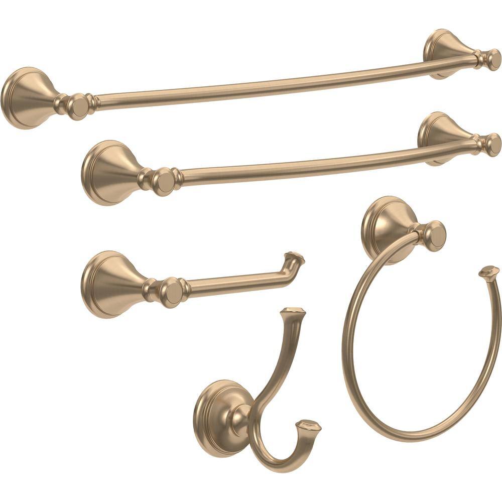 Delta Cassidy 18 in. Towel Bar in Champagne Bronze 79718-CZ