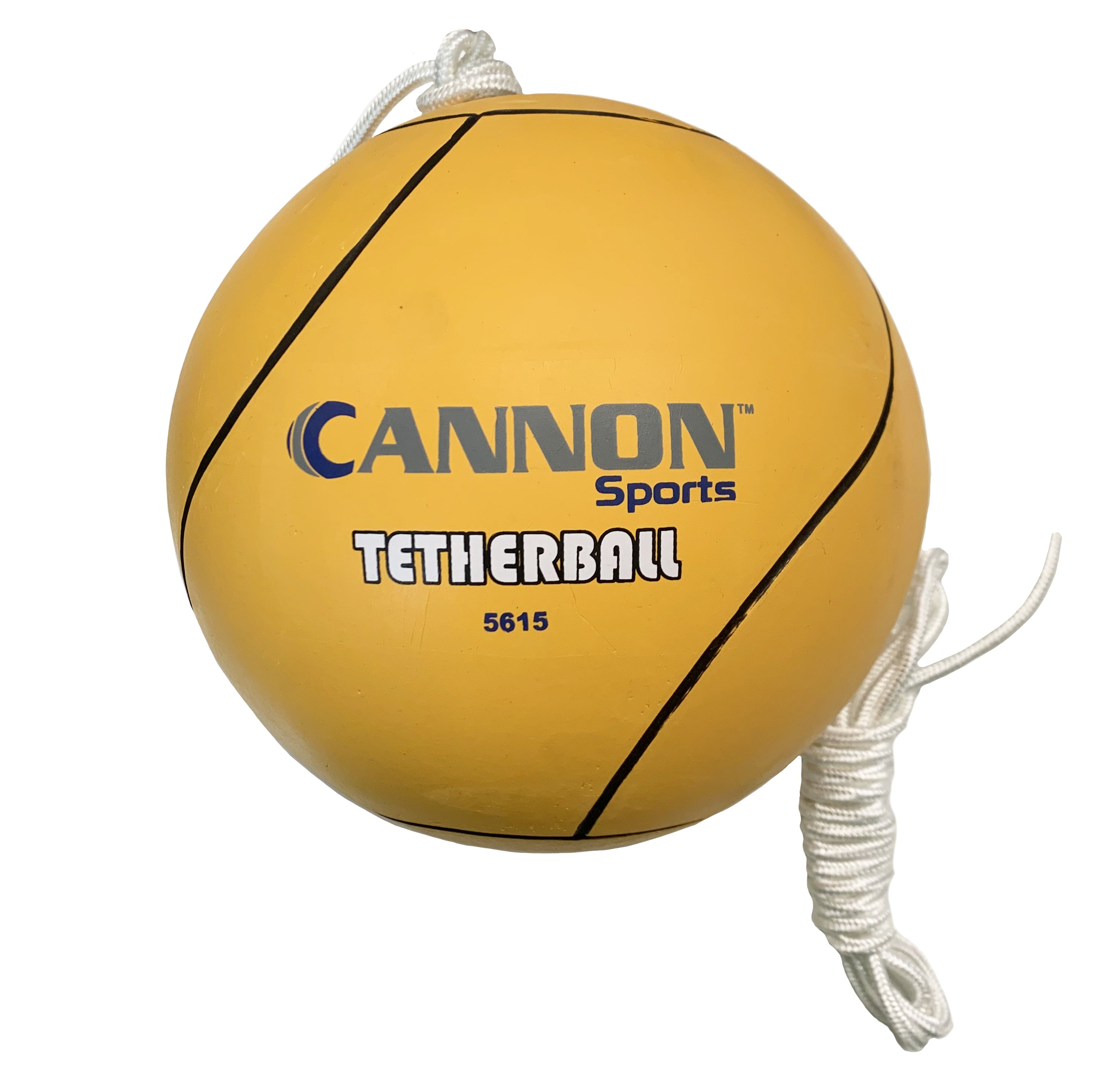 Cannon Sports Tetherball and Rope Set for School Playground, Backyards, Recess, & Kids (Yellow)