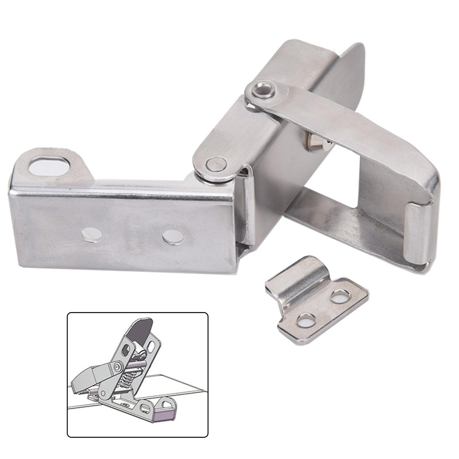 1pc Stainless Steel 304 Spring Toggle Latch Clamp Box Case Shipping Device Cabinet Locking Tool